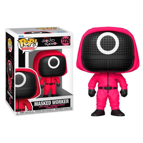Funko Pop! Masked Worker – Squid Game Figura da Collezione 9cm