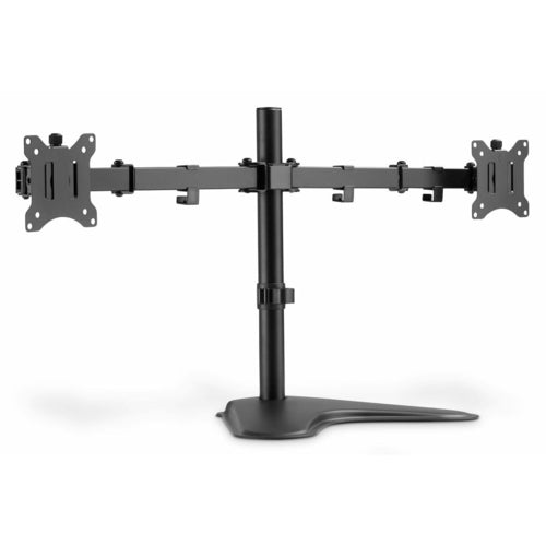 Supporto Monitor Doppio da Scrivania – Braccio Regolabile 360° | VESA 75x75 & 100x100 | Fino a 32"