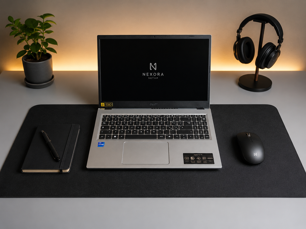 Premium XXL Desk Mat – Clean Workspace Edition