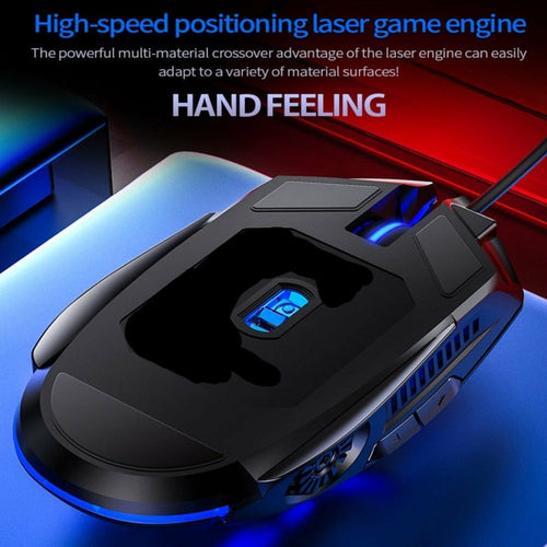Mouse Gaming Dragon 6 Tasti – 3200 DPI 4 Livelli DPI con Luce Breathing