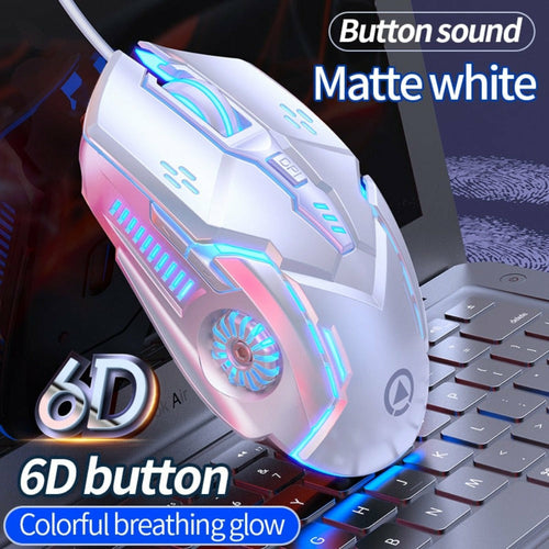 Mouse Gaming Dragon 6 Tasti – 3200 DPI 4 Livelli DPI con Luce Breathing