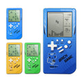 Console Retro Portatile Tetris & Giochi Classici | Giallo | Tascabile