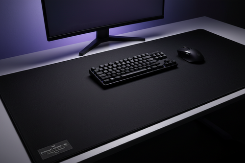 Minimal XXL Desk Mat – Premium Workspace
