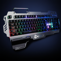 Tastiera Gaming USB RGB su sfondo scuro